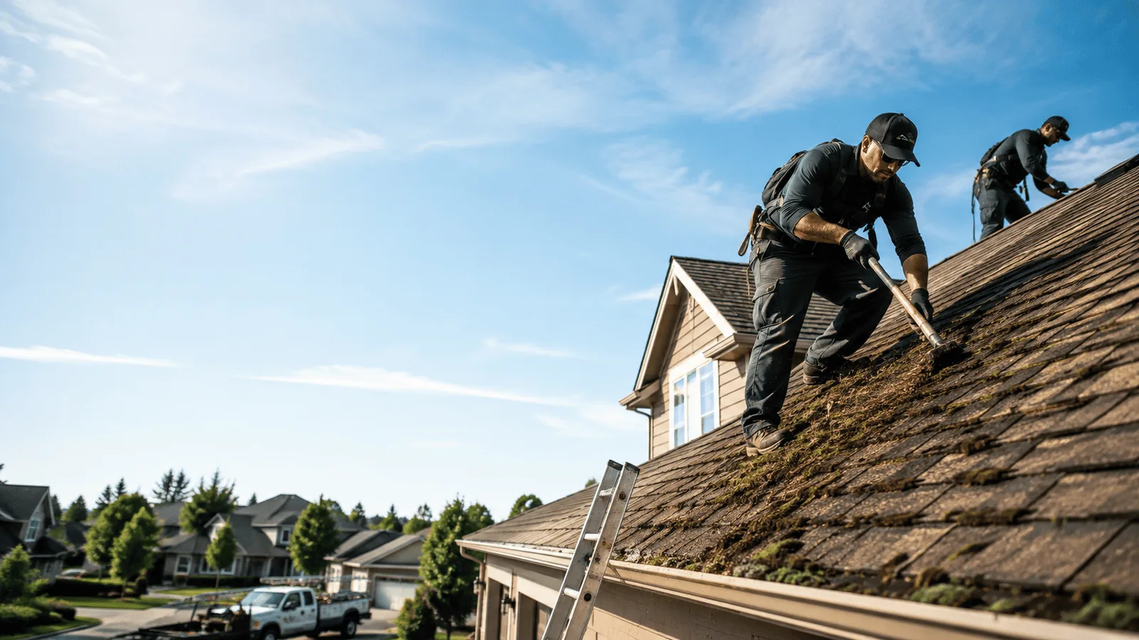Roof Moss Removal in South Windham, CT near me